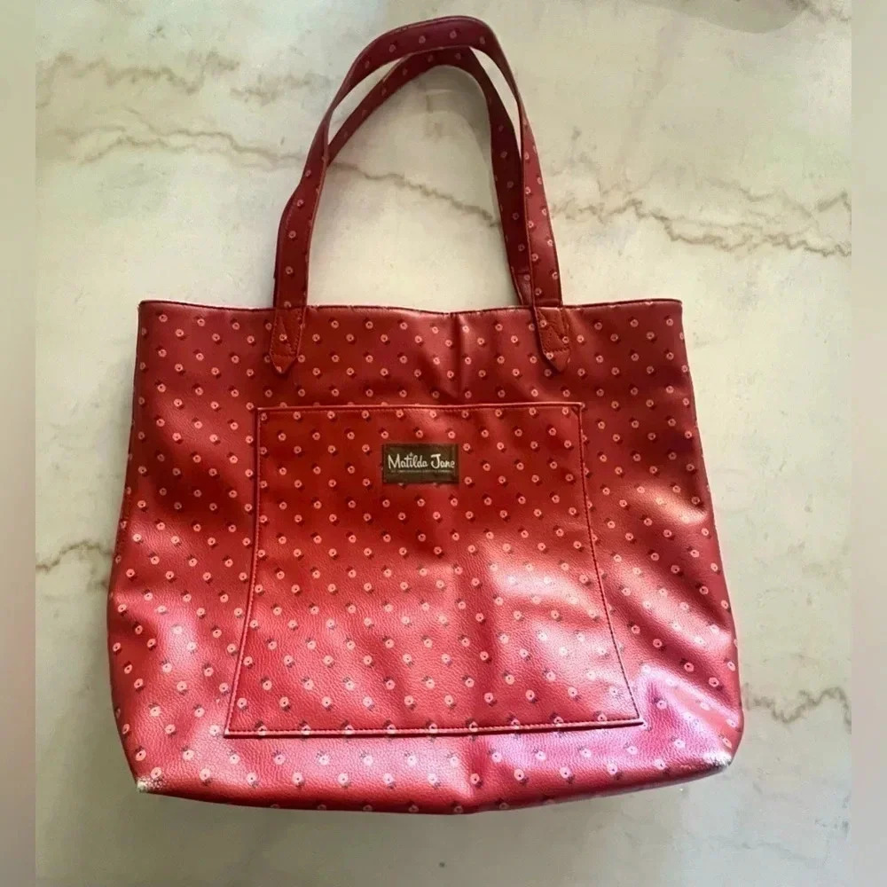 COPY - Matilda Jane Tote Bag Large Ditsy Floral Wonderment Together Time Classic